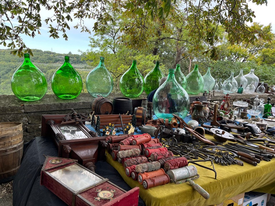 Kroatien - Grožnjan - Flohmarkt