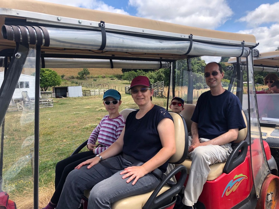 Neuseeland - Matiere - Wir sind rail carts gefahren 