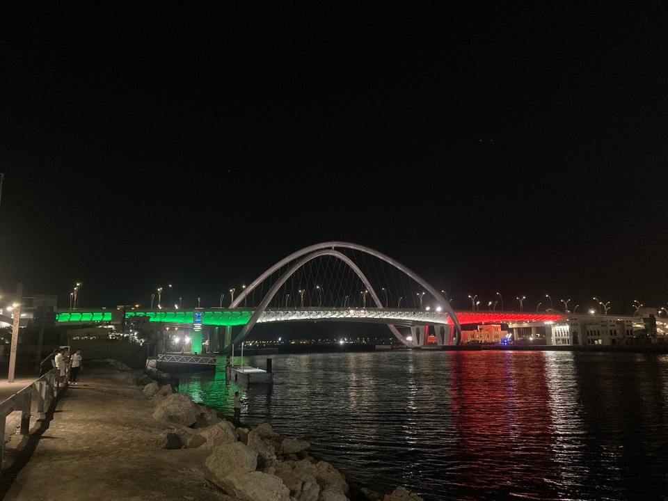 Vereinigte Arabische Emirate - Dubai - Infinity Bridge
