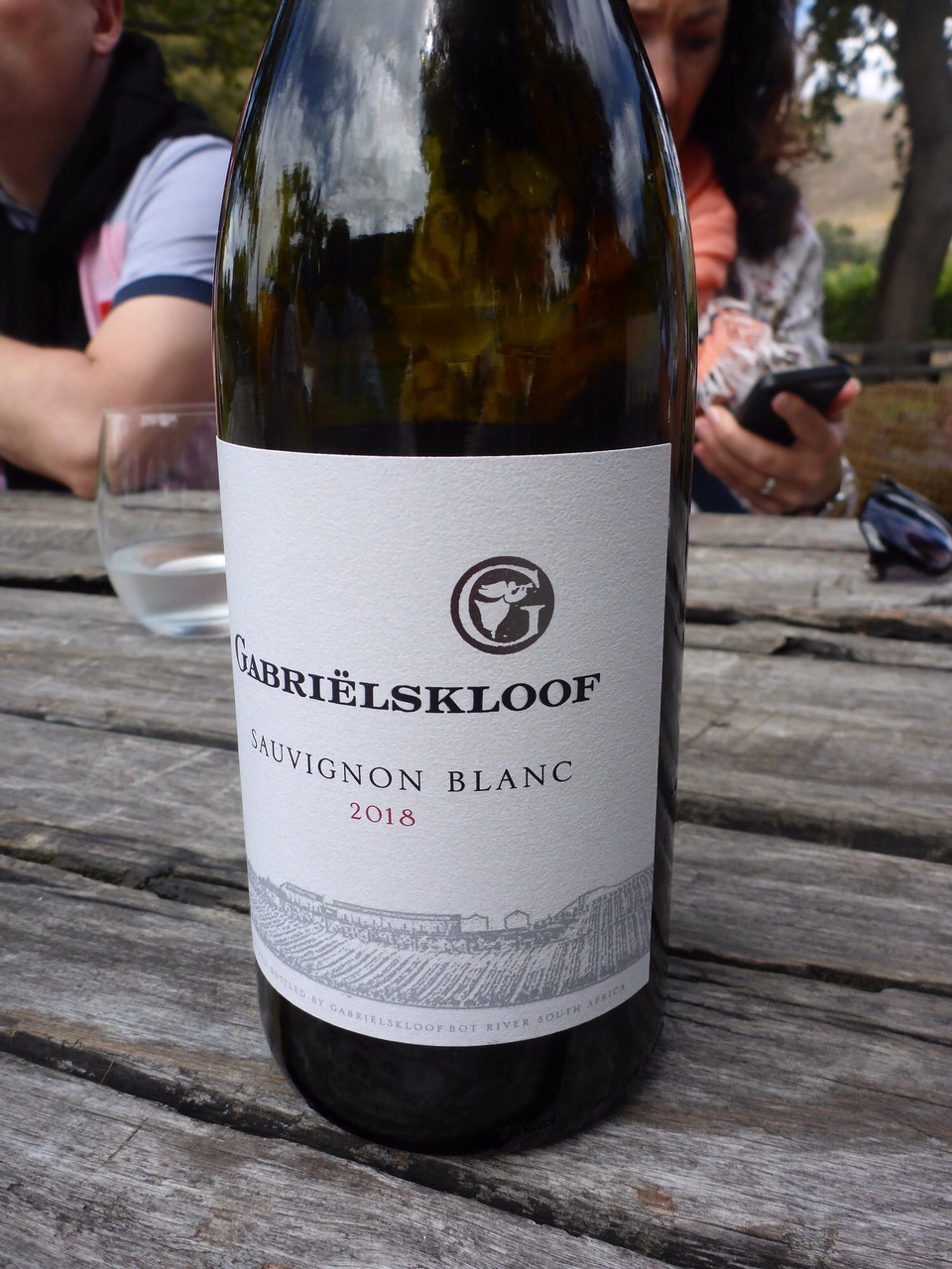 Südafrika - Stellenbosch - Das war die erste Flasche