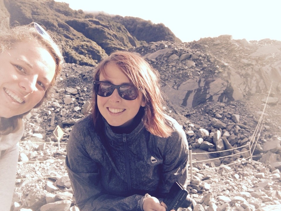 New Zealand - Franz Josef Glacier - Die Beste. 
Ohh ja und Katha ist da auch noch drauf ;) 
Nein, nein - ich bin so unglaublich froh, dass du mit mir hier überall warst <3