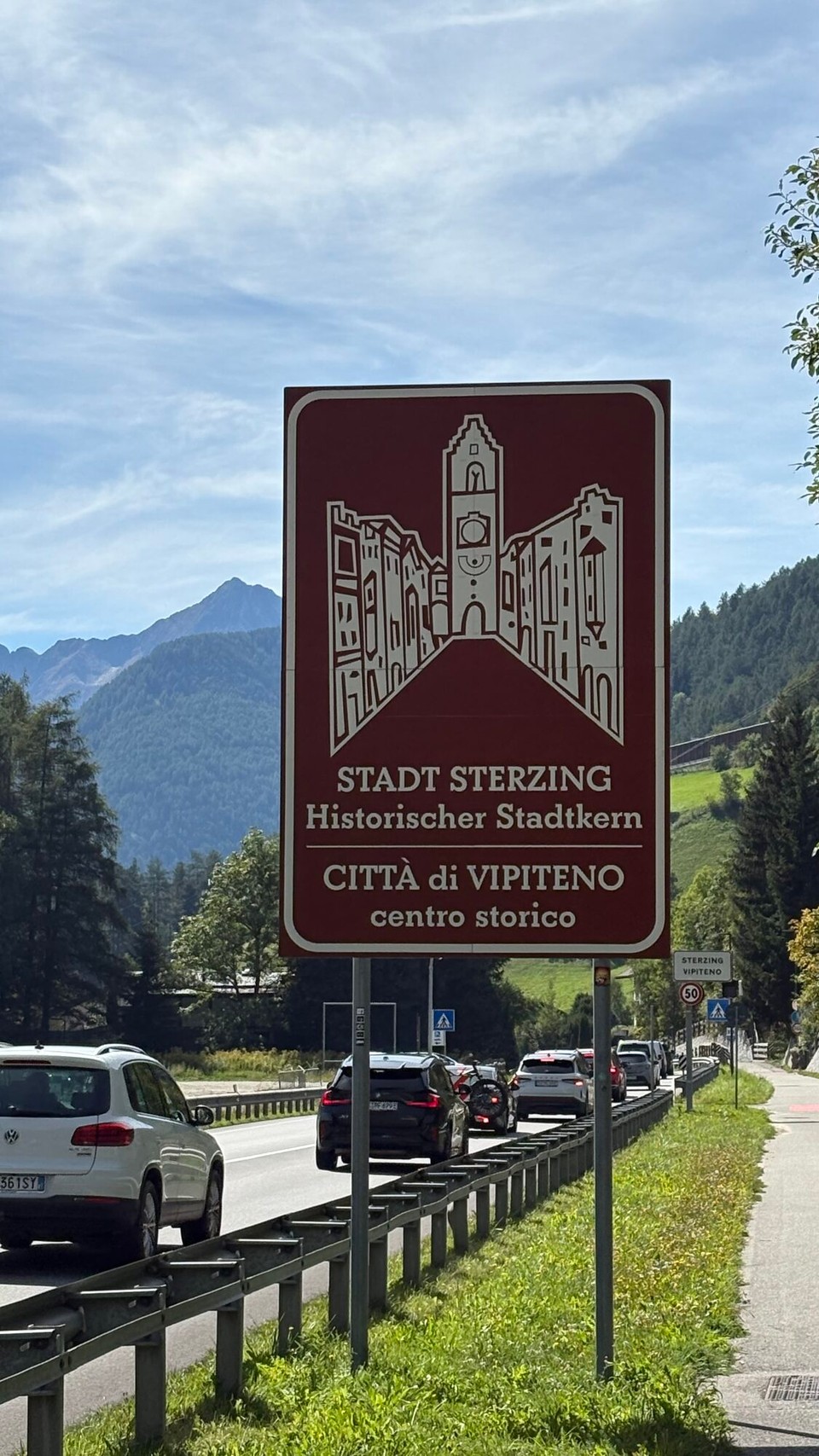 Italien - Sterzing - Etappenziel erreicht 