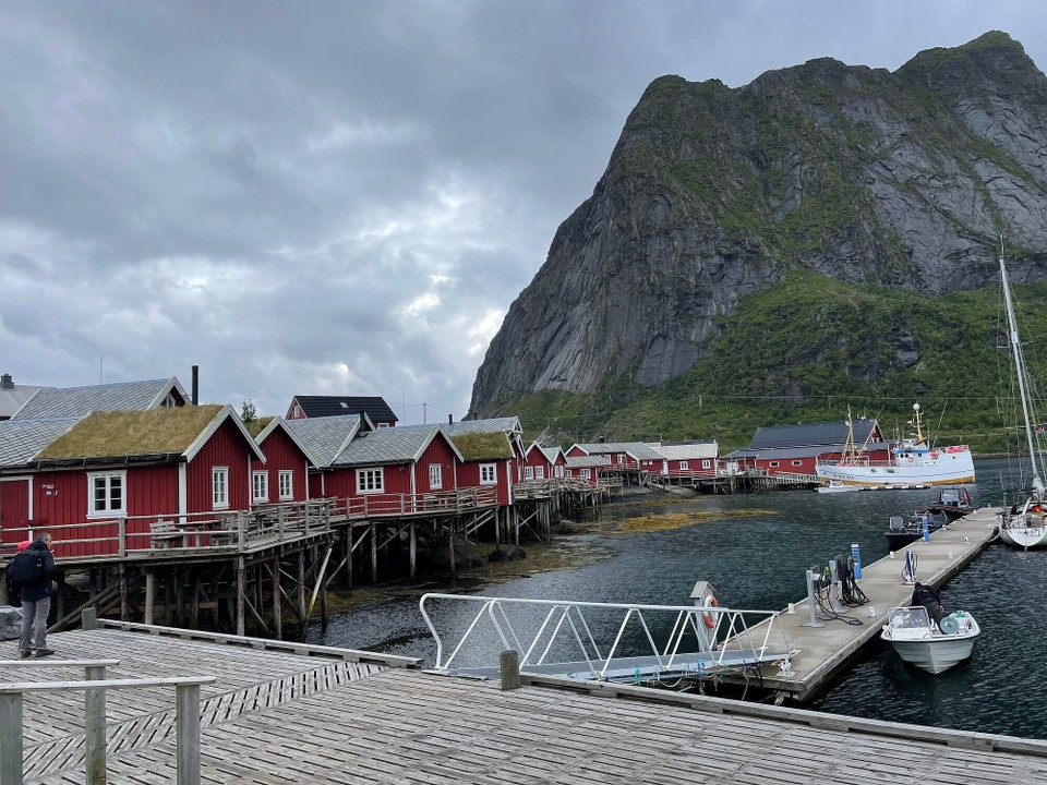 Norwegen - Napp - …vielen kleinen Fischerhäuschen