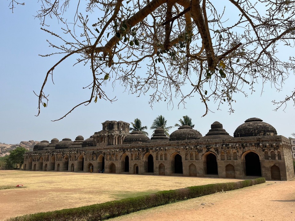 Indien - Hampi - Elefantenställe
