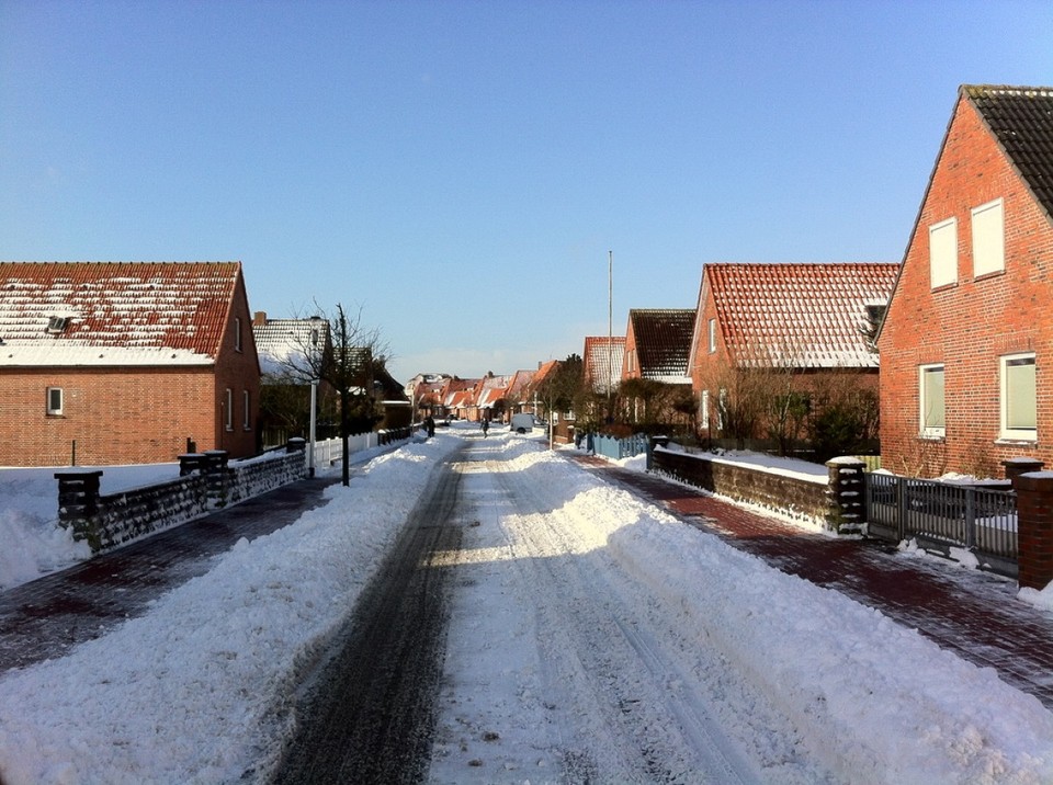 Germany - Norderney - ...tagsüber zwischen -4° und -8° Celsius, zzgl. Nordseewind,..., da macht es Sinn, sich warm anzuziehen.