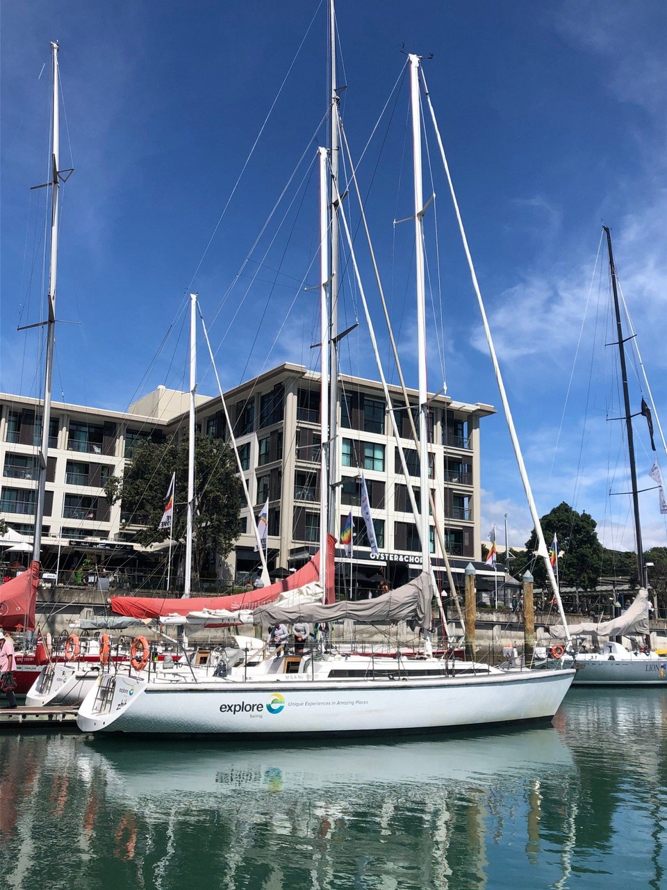 Neuseeland - Auckland - Unser Segelschiff
