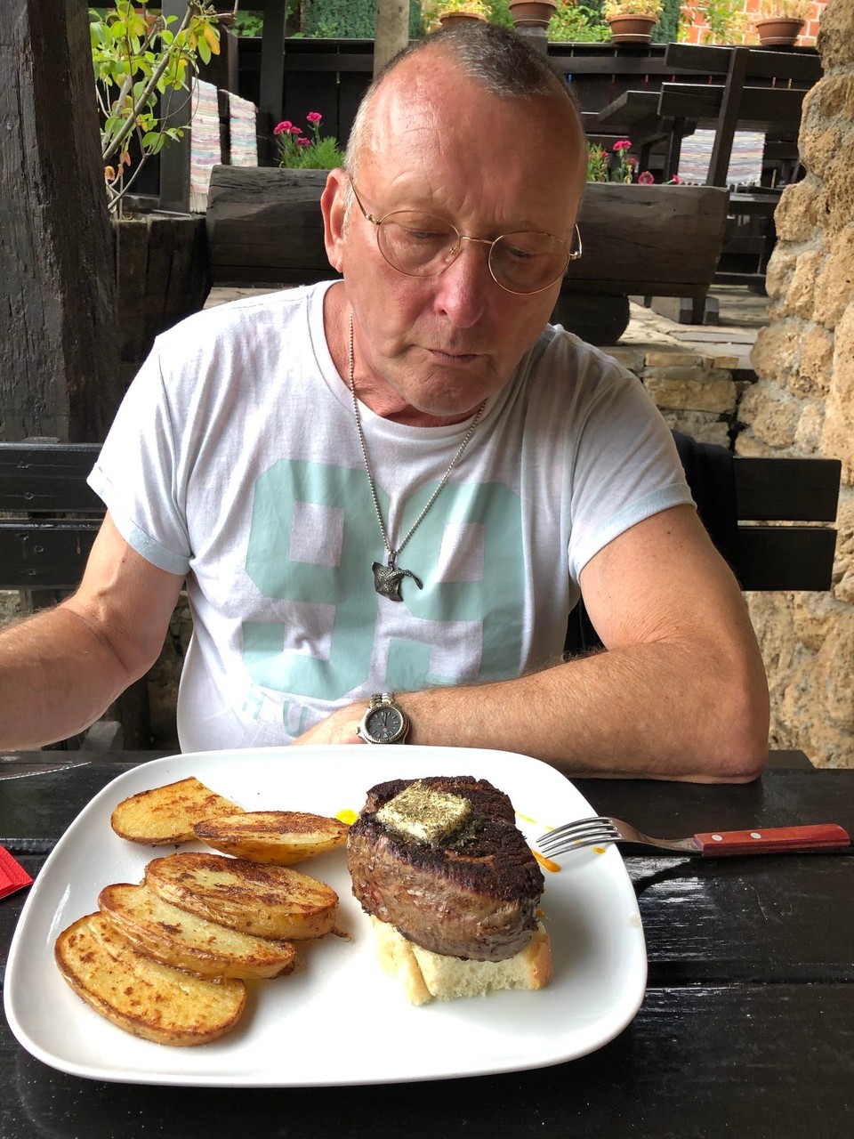 Kroatien - Slunj - Bei Pedro gibt es auch Spitzen Rumsteak