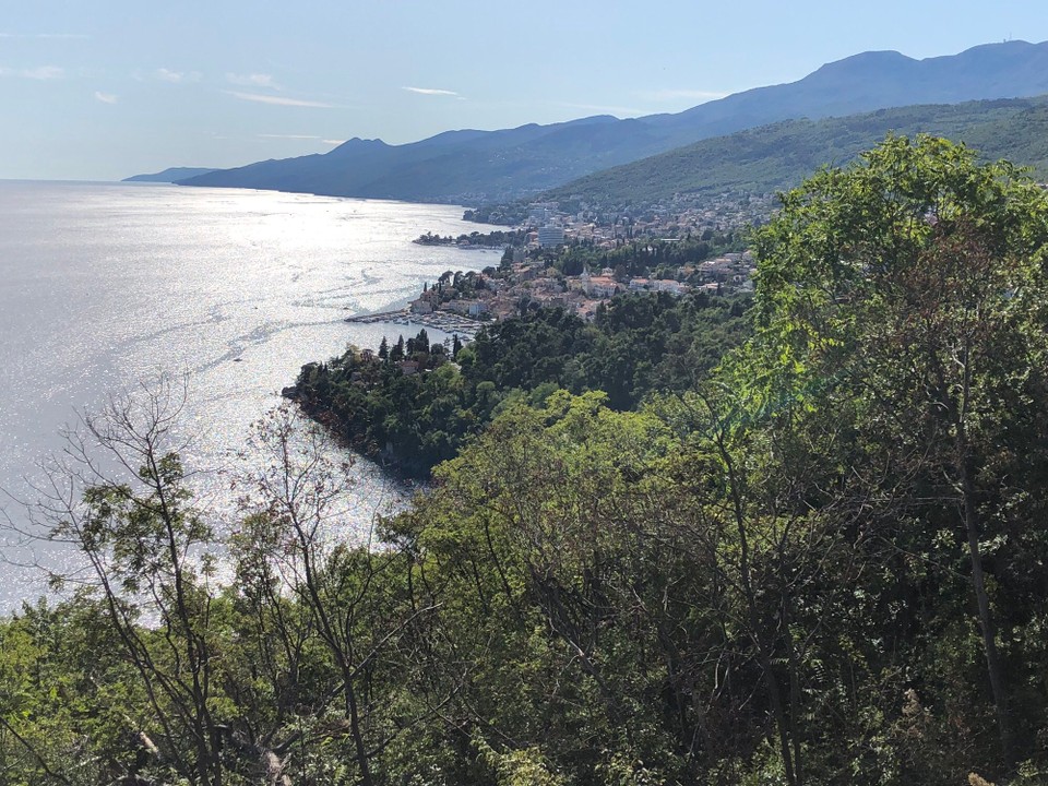 Kroatien - Opatija - Blick auf Opatia 