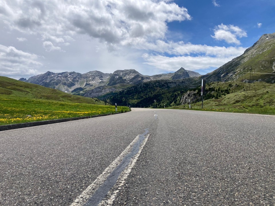 Schweiz - Tenero - Ab hier gehts bergab!