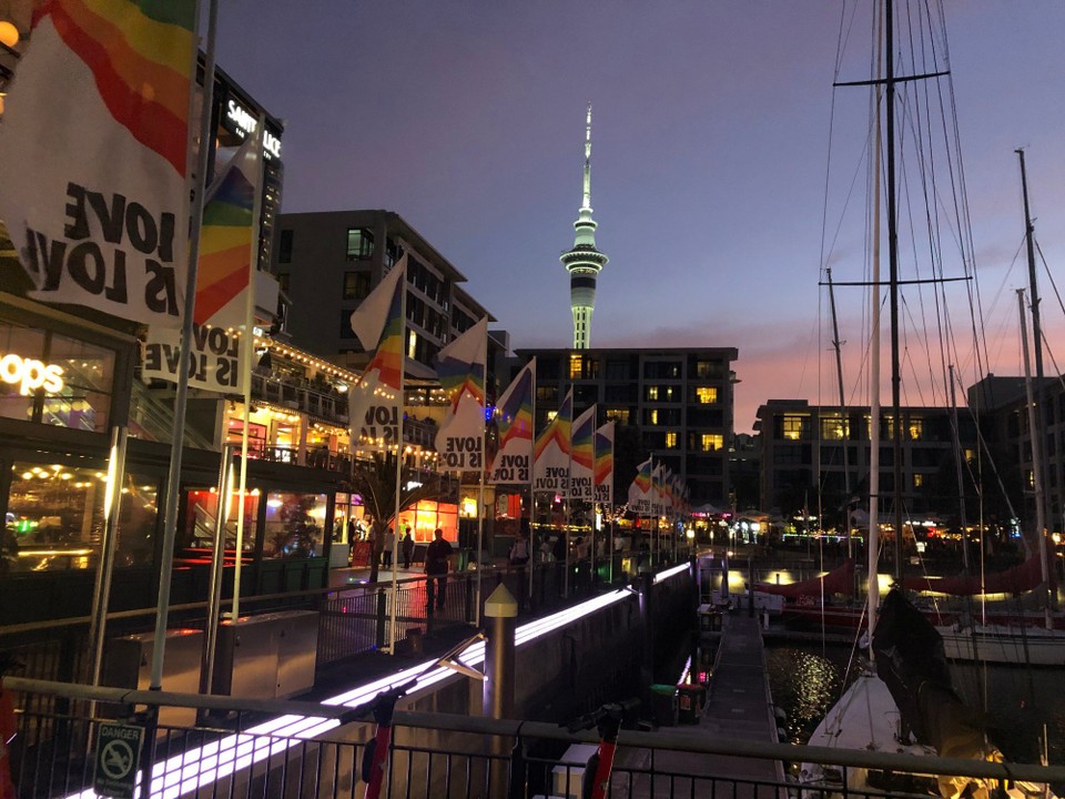 Neuseeland - Auckland - Auckland by night