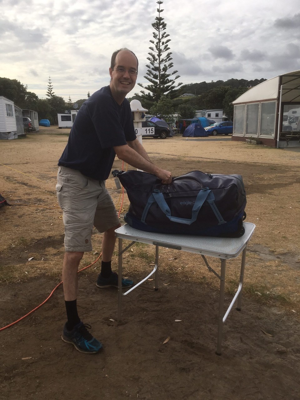 Neuseeland - Auckland - Am Morgen heisst es früh aufstehen und die Koffer packen.