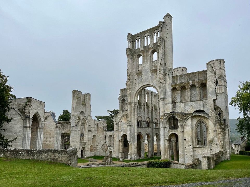 Frankreich - Giverny - L‘abbaye de Jumièges