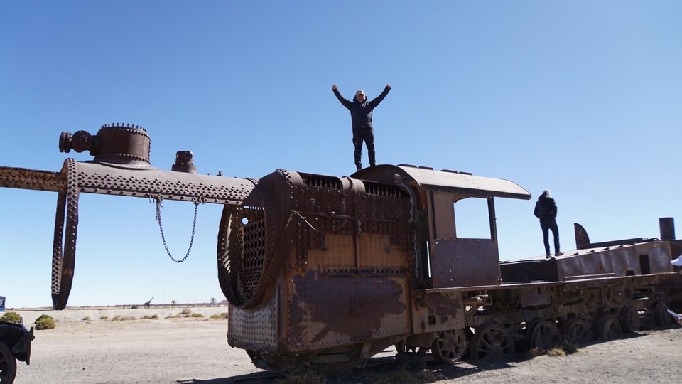 Bolivien -  - Toller Platz zum Klettern