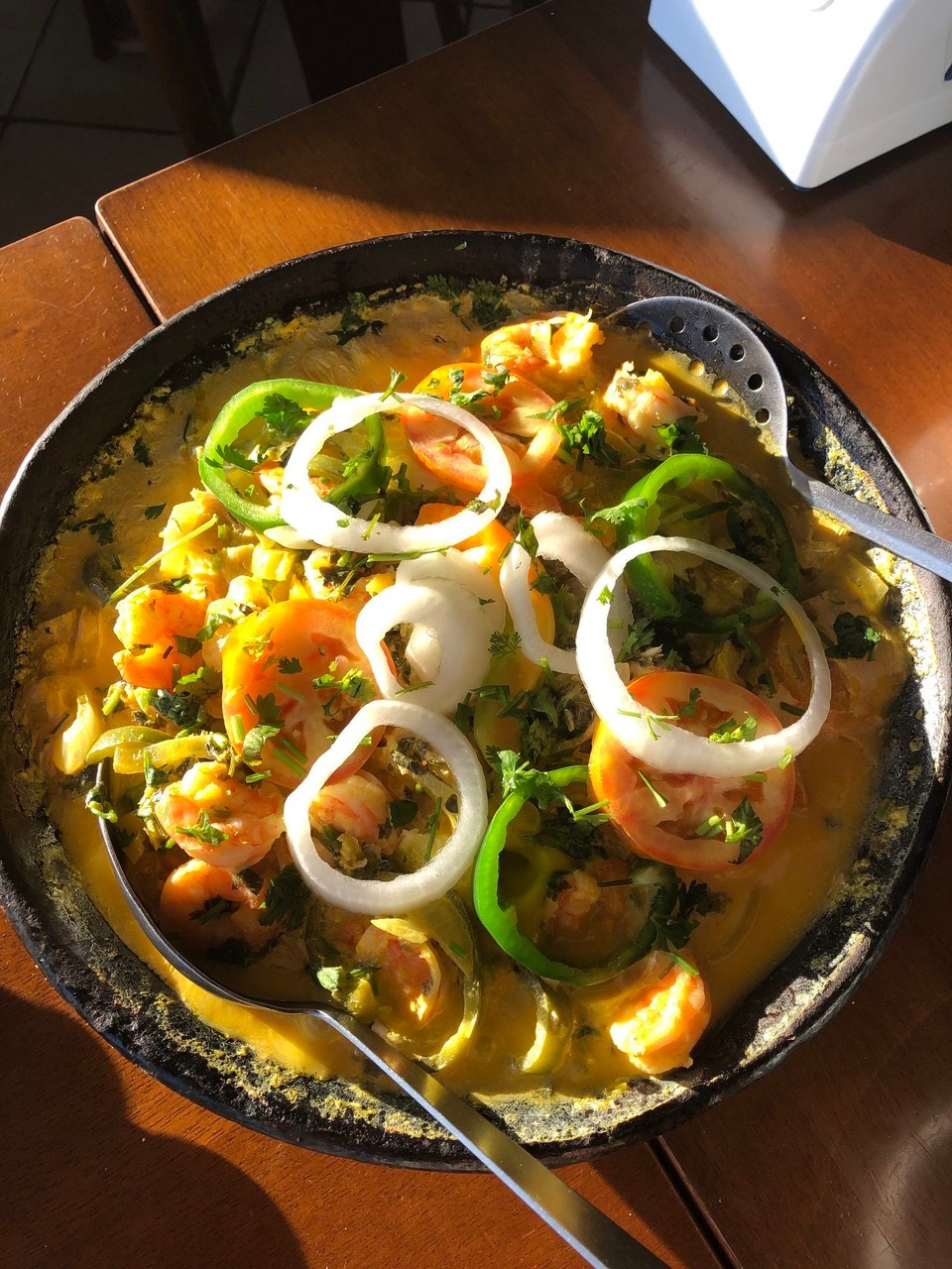 Brasilien - Salvador - Moqueca in Itapua zum Sonnenuntergang
