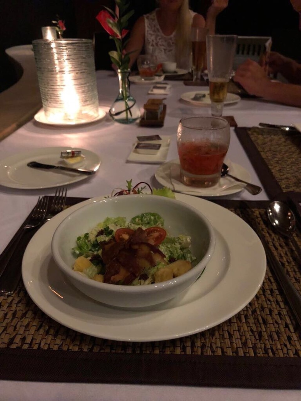 Indonesien - Gianyar - Kathas Vorspeise: Caesar Salad