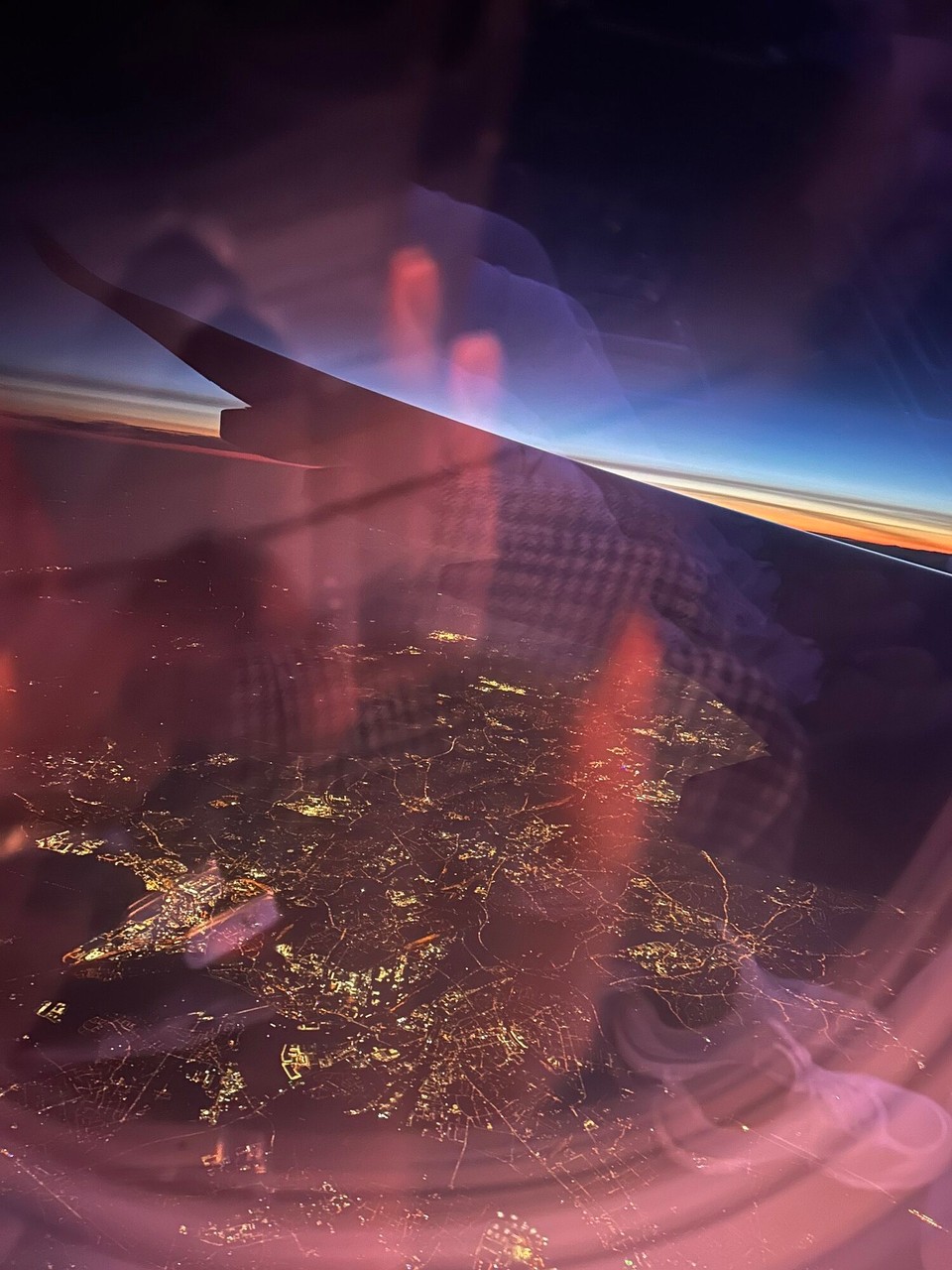 Deutschland - Frankfurt am Main - Über Irland 