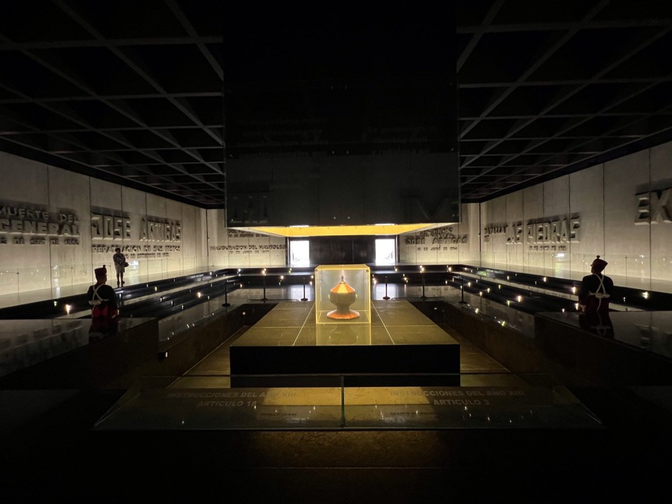 Uruguay - Montevideo - The mausoleum was really thought provoking and extremely solemn
