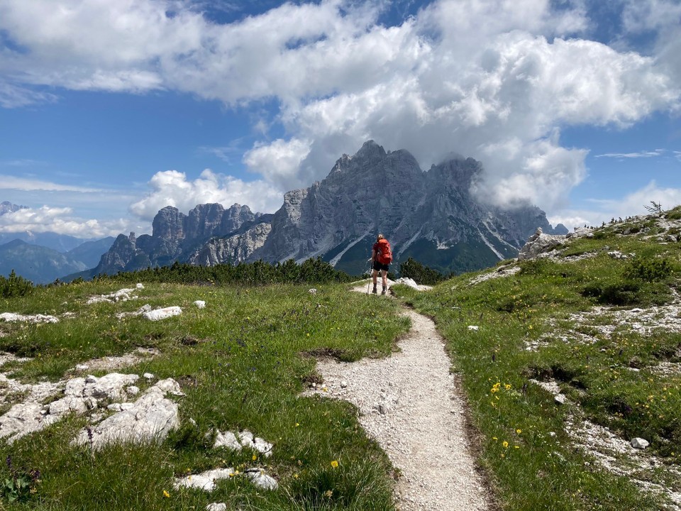 Italien - Alleghe - Und hoch auf die Almen 