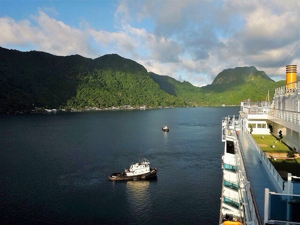Amerikanisch-Samoa - Pago Pago - Abendstimmung 