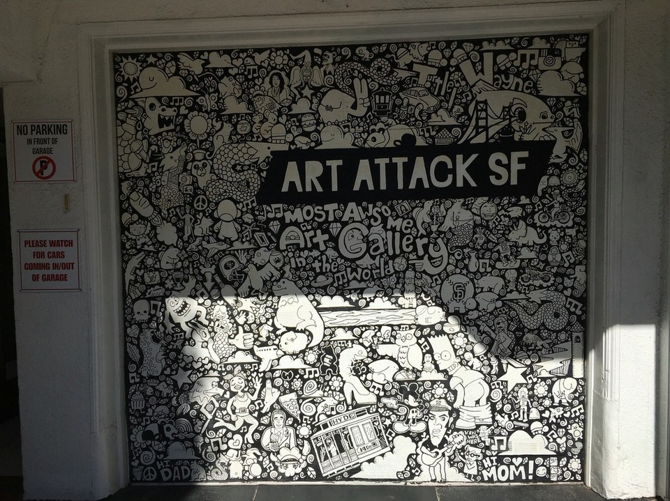 Vereinigte Staaten - San Francisco - Und auch hier gibt es wieder eine Portion Street-Art