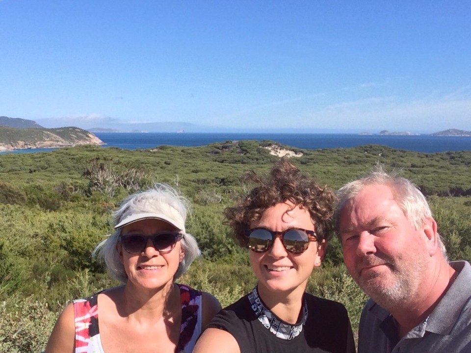 Australia - Tidal River - Selfie time. 