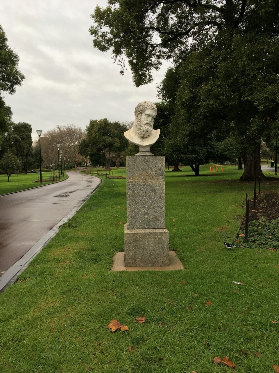 Australien - Melbourne - Auf dem Weg zum ANZAC Memorial 