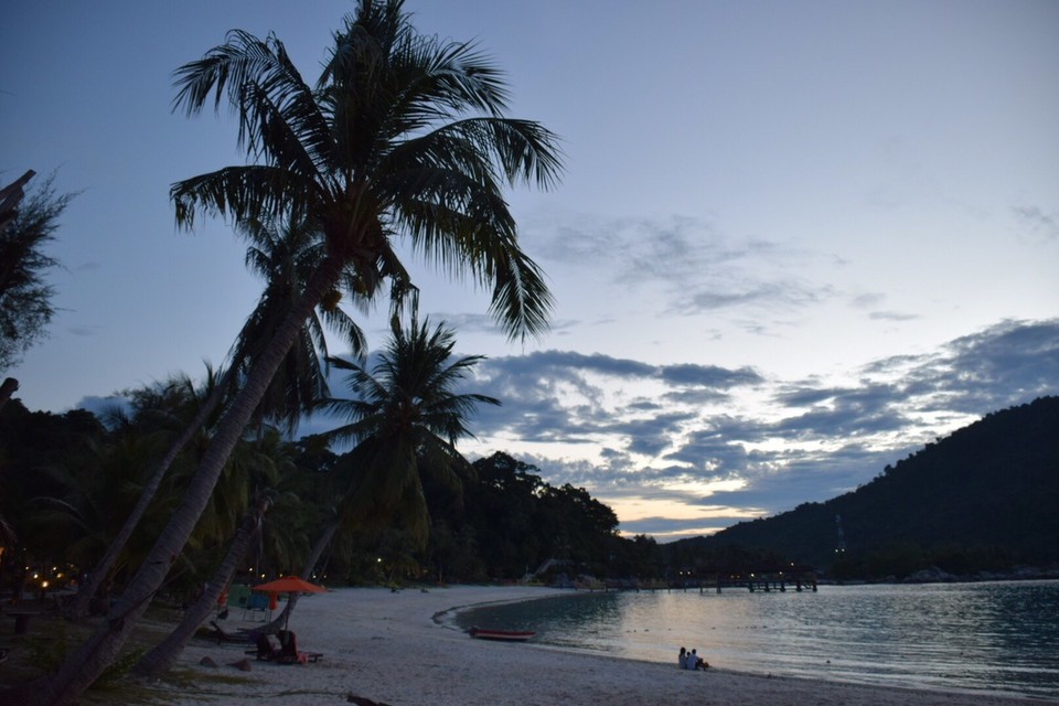 Malaysia - Pulau Perhentian - Gute Nacht von hier.