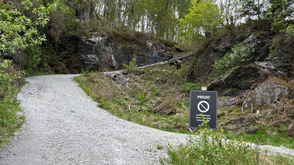 Norwegen - Aksdal - Los geht’s - steil bergauf 