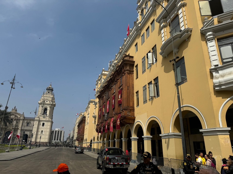 Peru - Lima - Herrliche Holzbalkone