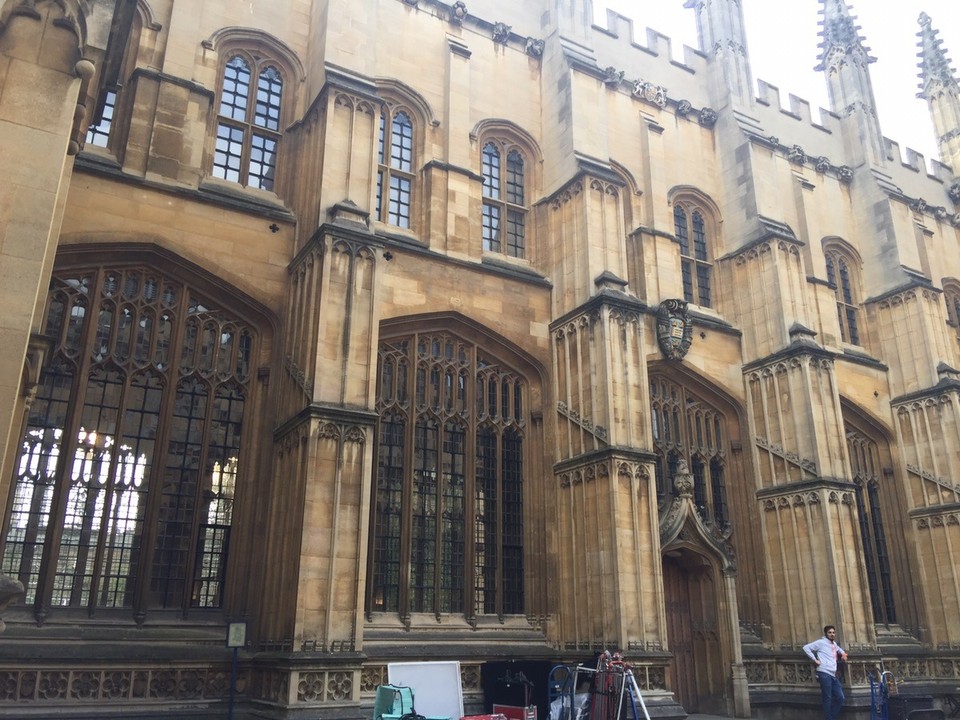  - United Kingdom, Oxford - Sheldonian Theatre. Harry Potter Ballroom scene. 