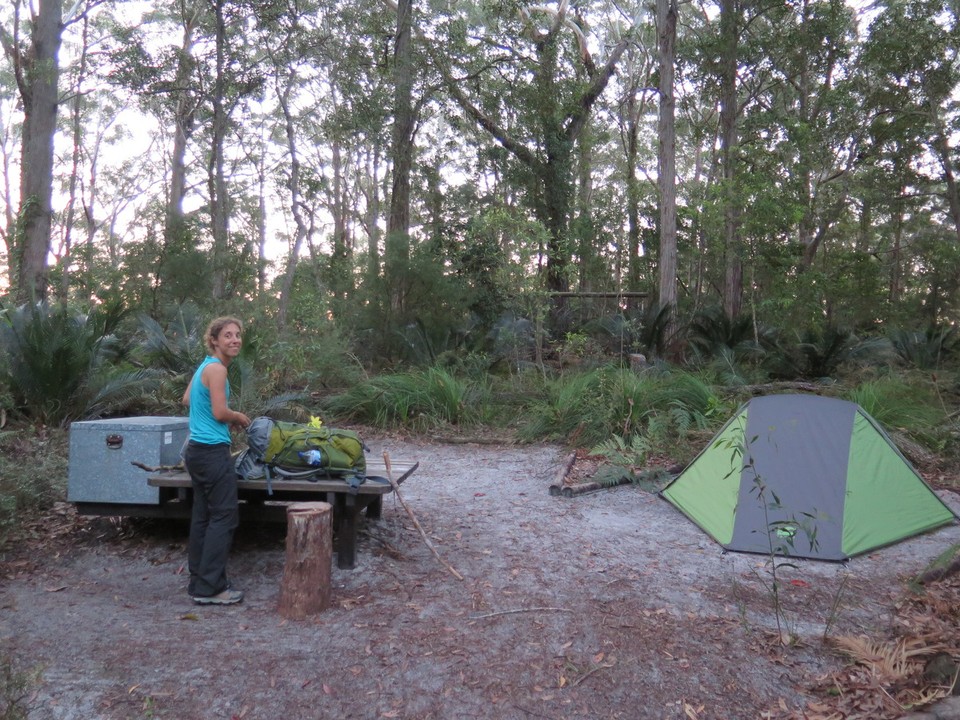 Australia - Fraser Island - Campement anti dingo