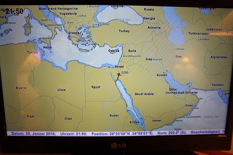 Jordanien - Aqaba - Alabama die geteilte Stadt Jordanien 🇯🇴 u. 🇮🇱 lsrael