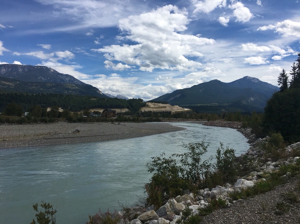 Kanada - Golden - Auf dem Weg zum Skydive - ich war so super nervös 