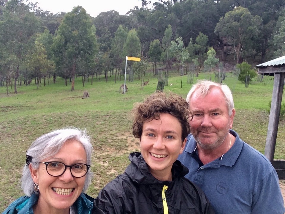 Australien -  - My parents have arrived and we will driving from Sydney to Melbourne! First stop Katoomba and plenty of roos:)