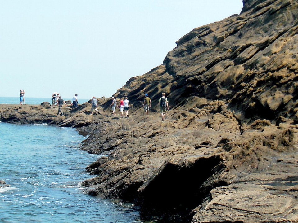 Südkorea - Jeju-si - Drachenfelsen