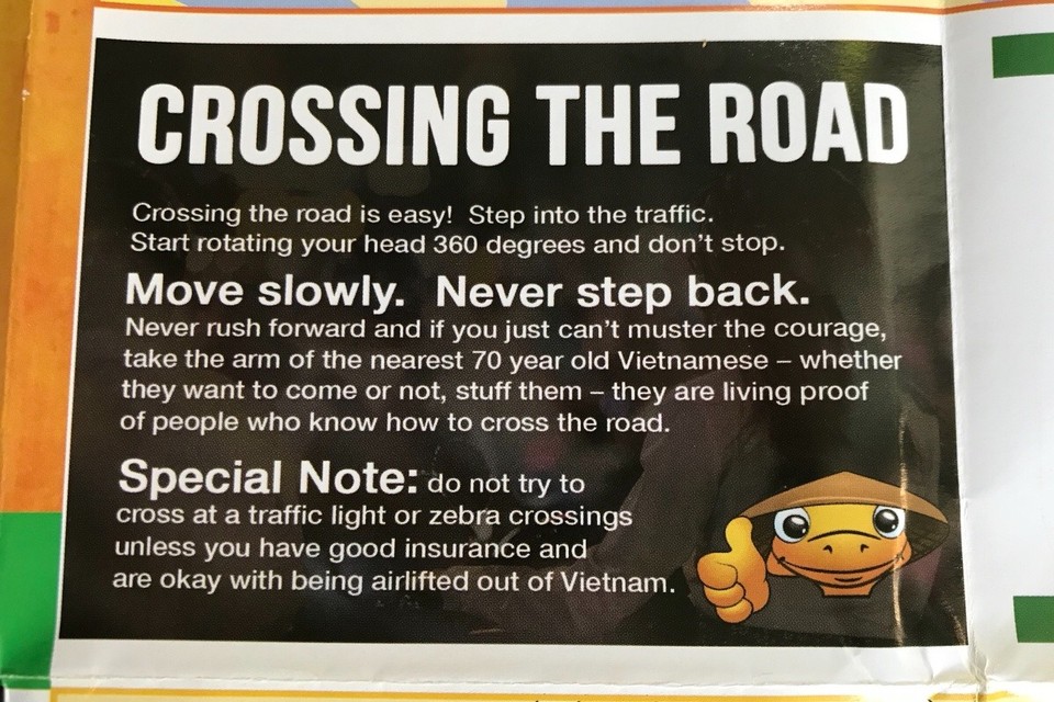 Vietnam - Hoi An - Tips also apply when cycling!