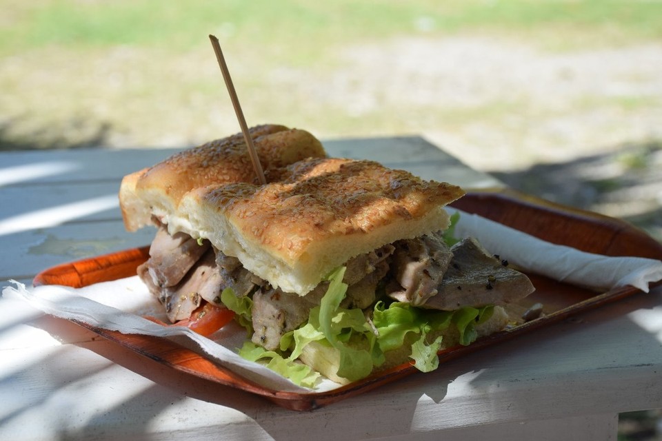 Cookinseln - Rarotonga - Thunfisch-Sandwich