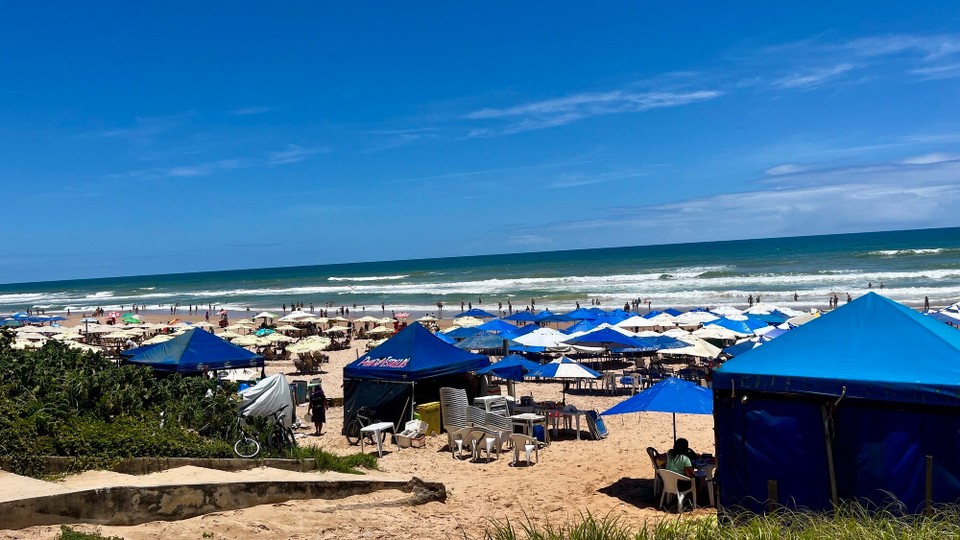 Brasilien - Salvador - Ansturm am Sonntag 