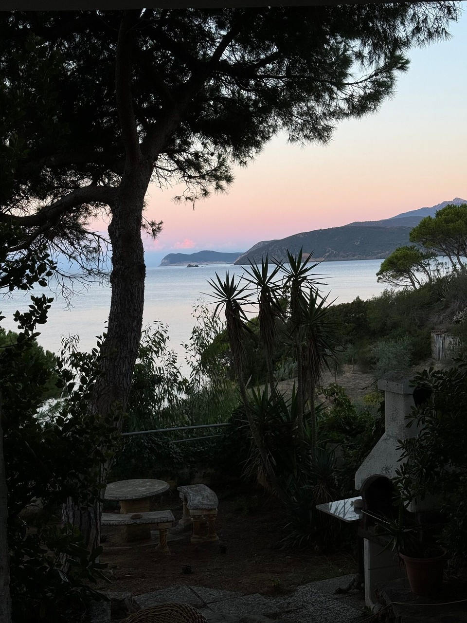 Italien - Piombino - Der Himmel ist wunderschön an unserem letzen Morgen hier…..