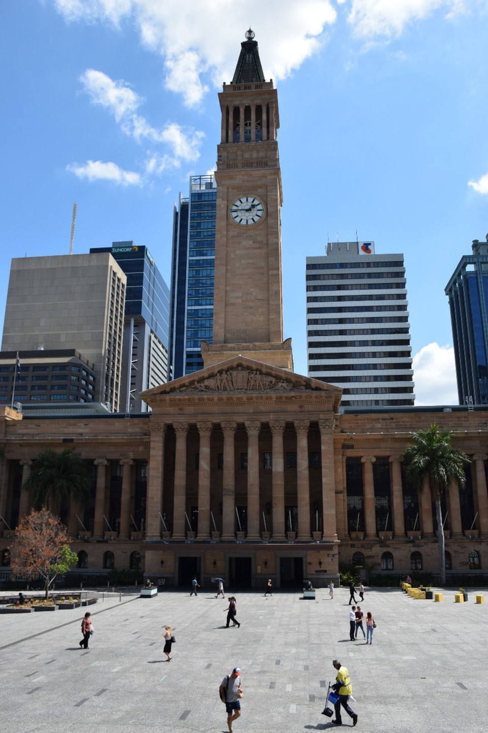 Australien - Brisbane - City Hall - dort ist auch das Museum von Brisbane
