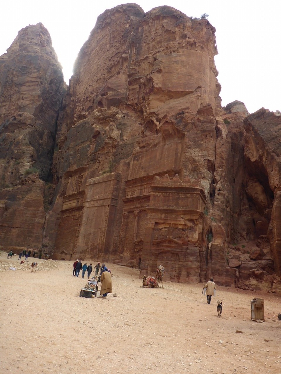 Jordanien - Aqaba - Tolle Freskien in Fels gehauen