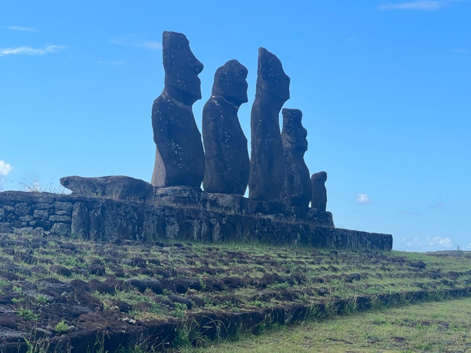 Chile - Easter Island - Hanga Roa Moai