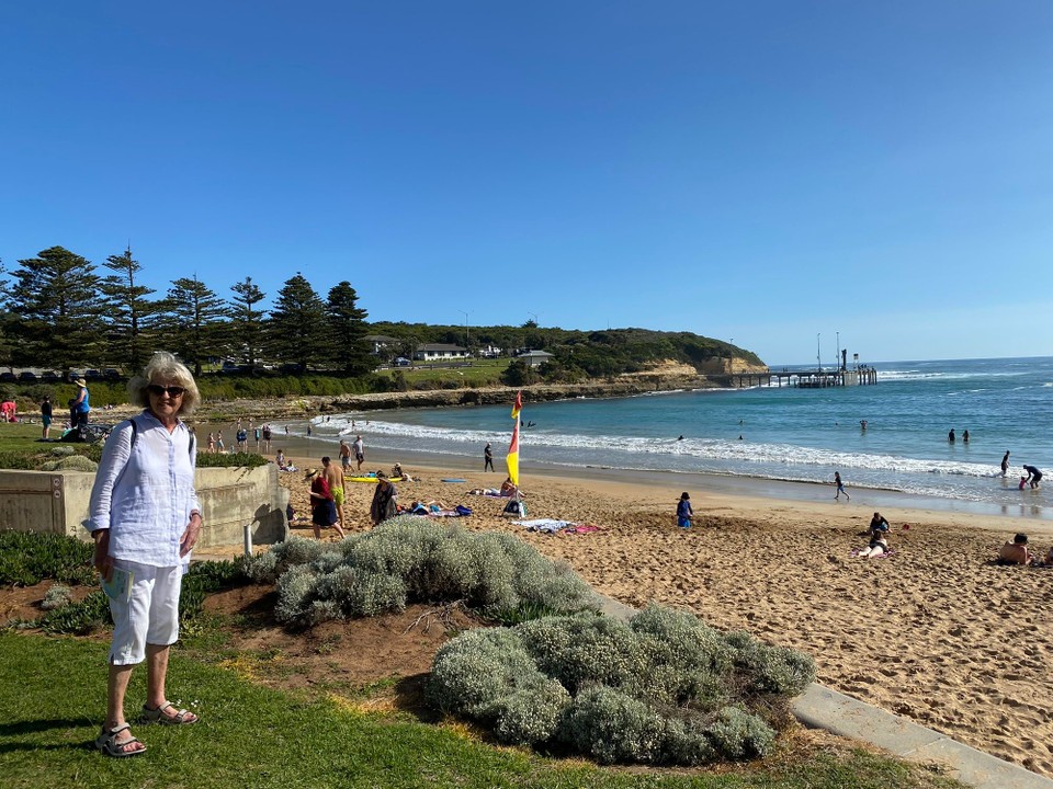Australien - Port Campbell - Und machten einen Spaziergang in der Bucht von Port Campbell
