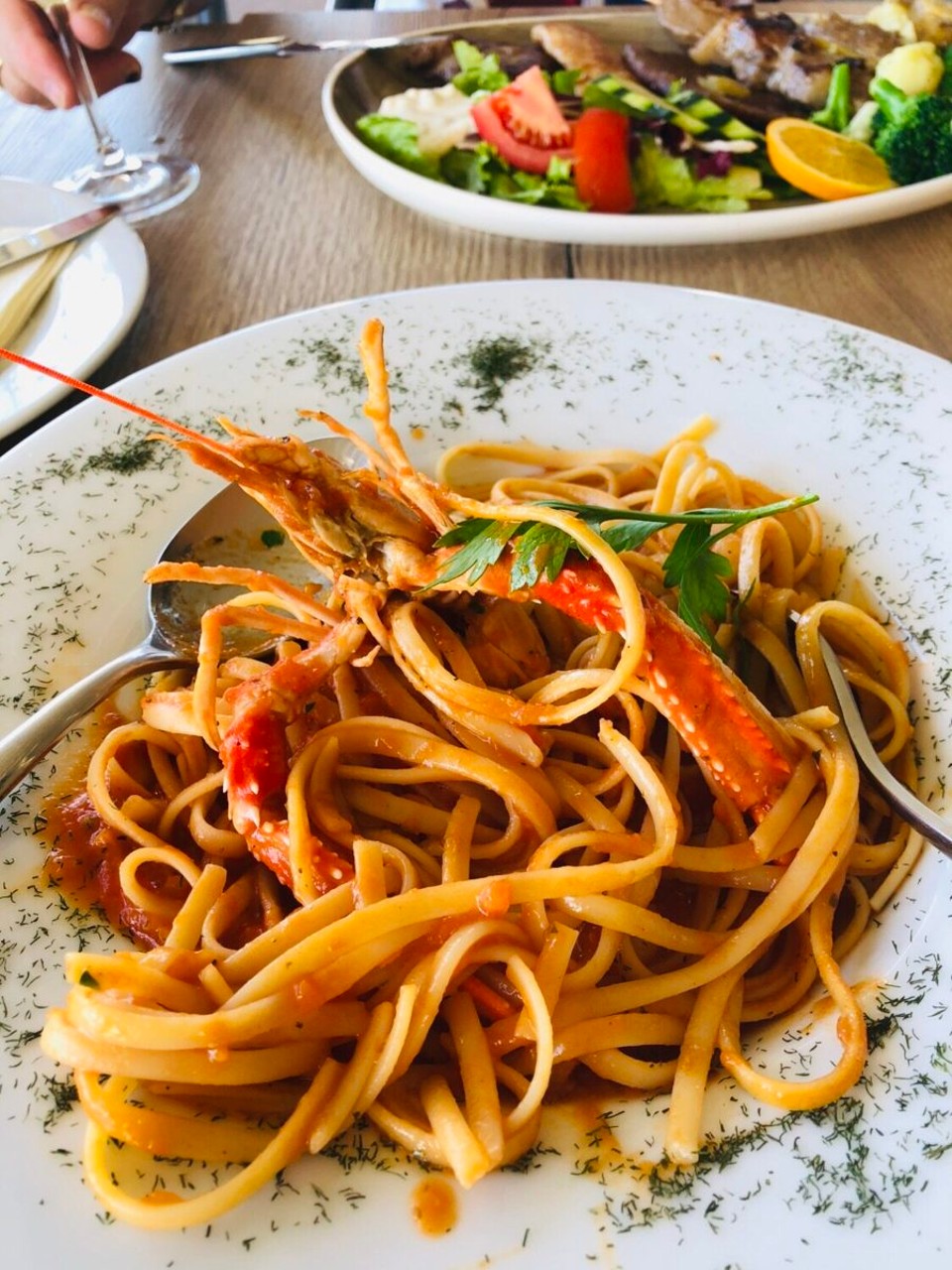 Kroatien - Vrsar - Dinner am Hafen