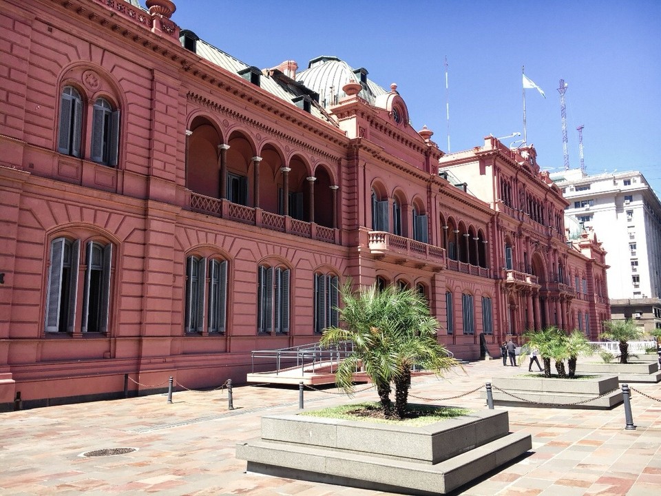 Argentinien - Buenos Aires - Casa Rosada - Präsidentenpalast 