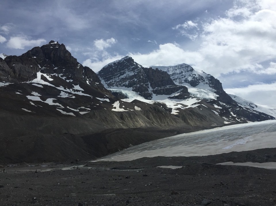 Canada - Jasper to Athabasca Glacier - Athabasca Glacier.
