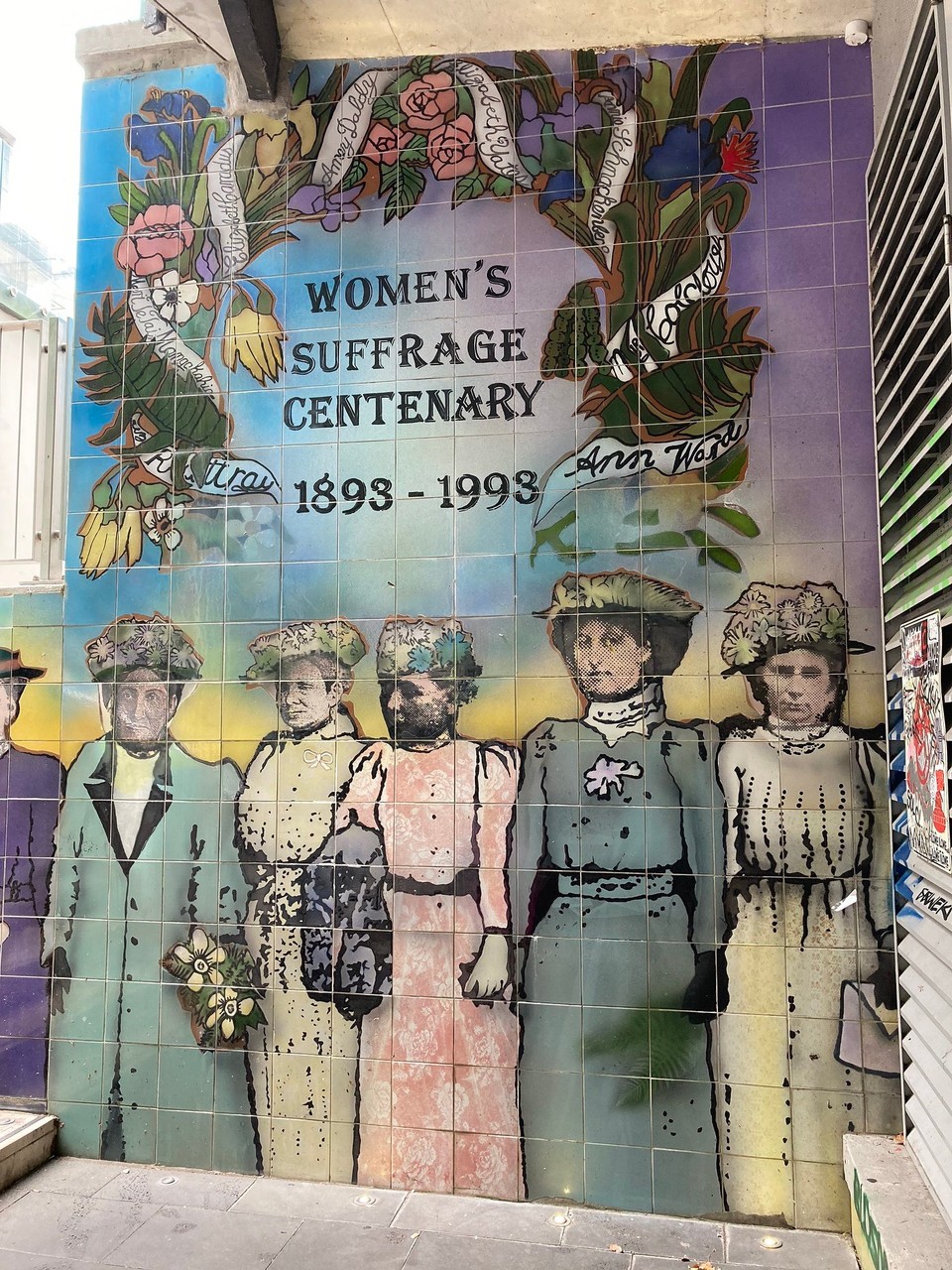 Neuseeland - Auckland - 1893 gestattete Neuseeland den Frauen, als erstes Land weltweit, wählen gehen zu dürfen