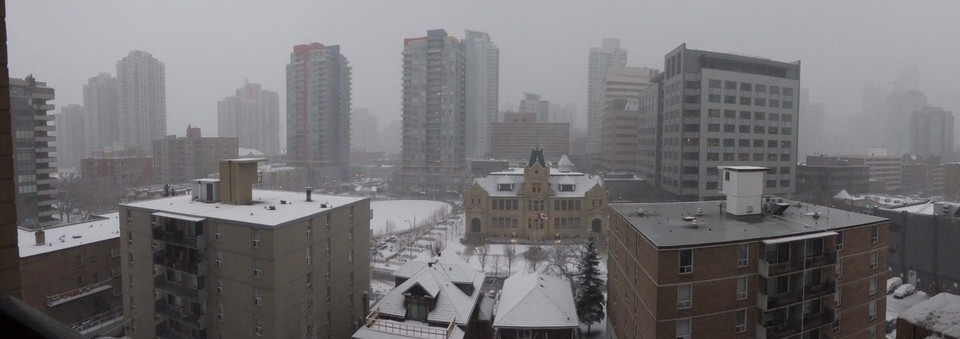 Canada - Calgary - First view of the day