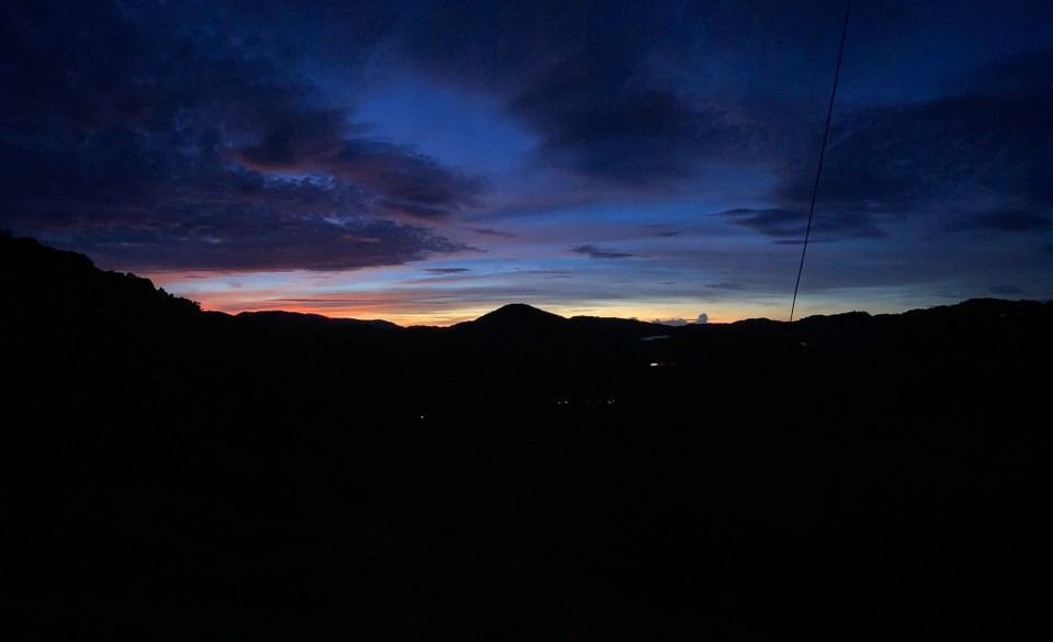 Malaysia - Tanah Rata - Zum Sonnenaufgang nochmal zur Boh Teaplantage