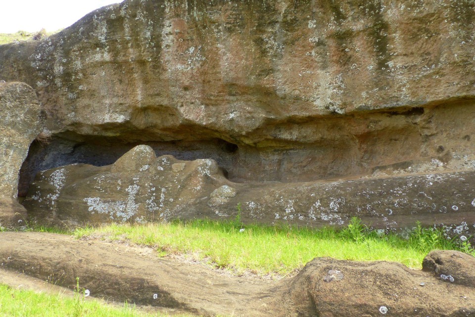 Chile - Osterinsel - Rano Raraku